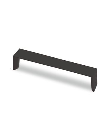 Möbel- Griff, Nursia, 9264087, Breite 24x 160mm, Höhe 30mm, schwarz, matt - Hettich