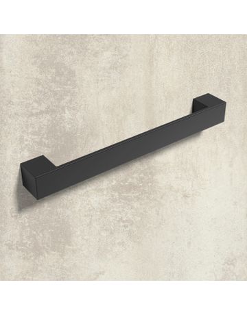 Bild Möbel- Griff, Cheam, 9252430, Breite 25x 192mm, Höhe 25mm, schwarz, matt - Hettich-2