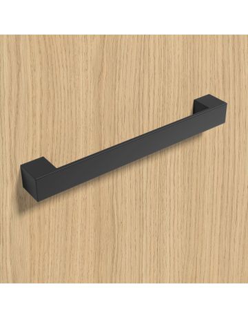 Bild Möbel- Griff, Cheam, 9252430, Breite 25x 192mm, Höhe 25mm, schwarz, matt - Hettich-6