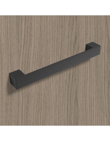 Bild Möbel- Griff, Cheam, 9252430, Breite 25x 192mm, Höhe 25mm, schwarz, matt - Hettich-7