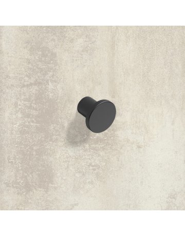 Bild Möbel- Knopf, Tonala, 9266561, Durchmesser 24mm, Höhe 21mm, Zink, schwarz matt - Hettich-2