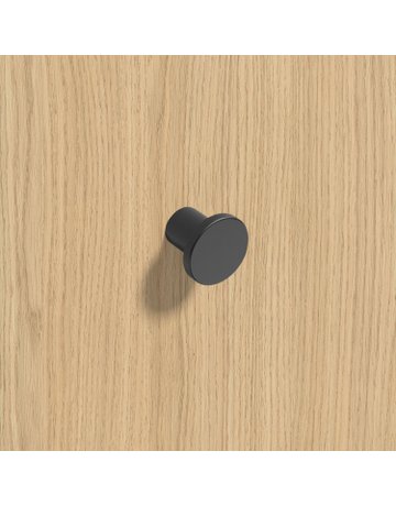 Bild Möbel- Knopf, Tonala, 9266561, Durchmesser 24mm, Höhe 21mm, Zink, schwarz matt - Hettich-6