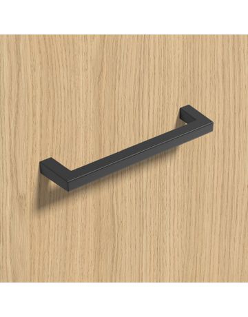 Bild Möbel- Griff, Tornea, 9269731, Breite 10x 128mm, Höhe 32mm, schwarz, matt - Hettich-6