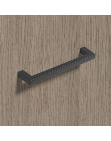 Bild Möbel- Griff, Tornea, 9269731, Breite 10x 128mm, Höhe 32mm, schwarz, matt - Hettich-7