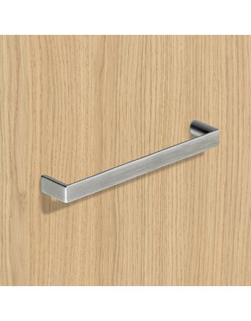 Bild Möbel- Griff, Baldone, 9995481, Breite 12x 128mm, Höhe 26mm, edelstahloptik, gebürstet - Hettich-6