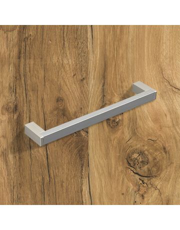 Bild Möbel- Griff, Bermeo, 9208076, Breite 12x 192mm, Höhe 32mm, edelstahloptik, gebürstet - Hettich-5