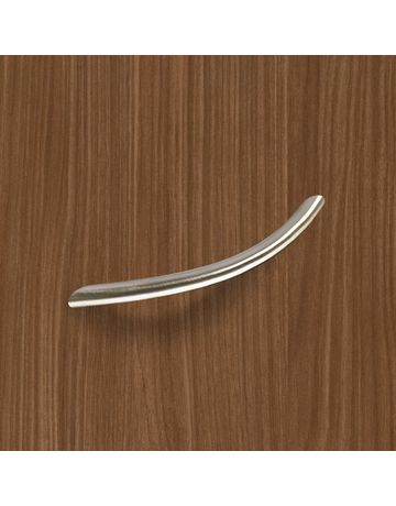 Bild Möbel- Segmentbogengriff, Nicia, 9071068, Durchmesser 10x 224mm, Höhe 32mm, edelstahloptik, gebürstet - Hettich-4