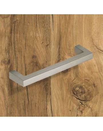 Bild Möbel- Griff, Tornea, 9112940, Breite 10x 128mm, Höhe 32mm, edelstahloptik, gebürstet - Hettich-5