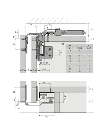 Bild TopLine L, Profilset, 2300 mm - Hettich-2