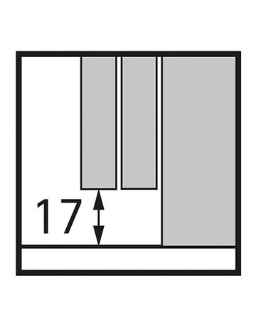 Bild TopLine XL, Set Lauf- und Führungsteile, STB 19, 17 mm, 18 - 30 mm, 60 kg, 2-türig-1