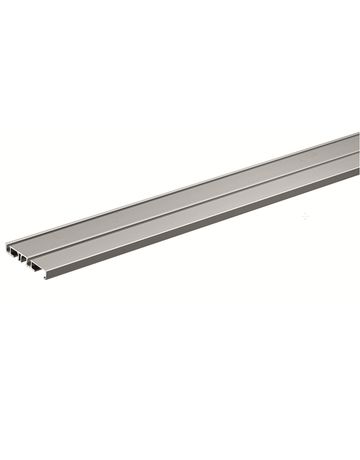 SlideLine M 2-bahniges Laufprofil zum Anschrauben im Schraubkanal / zum Ankleben, 4000 mm - Hettich