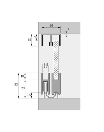 Bild Laufwerk für SlideLine 97 - Hettich-2