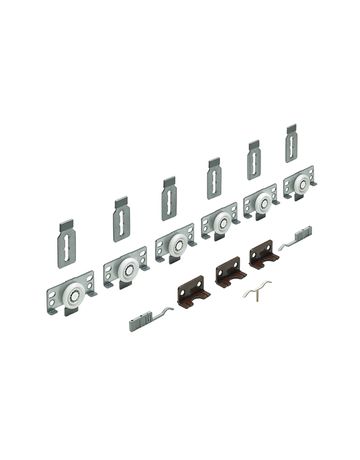 Möbel- Schiebetürbeschläge-Set, SlideLine 56, 45235, für einliegende Türen, 40kg