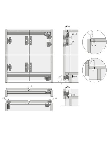 Bild Set WingLine 77, rechts - Hettich-1