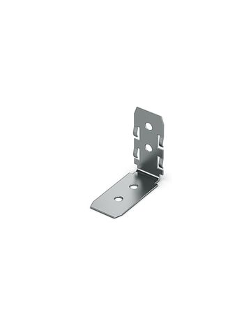 Befestigungswinkel, Canis C, 9210142, gerade, Aluminium, roh - Hettich