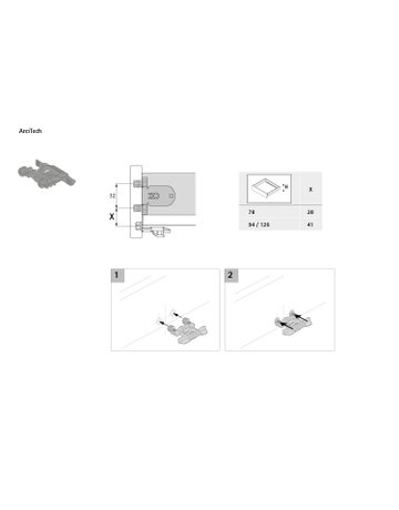 Bild Schubk.-Frontstabilis.,Korpusb.min.600mm ArciTech,9321561,KF,anthr. unbehandelt - Hettich-3