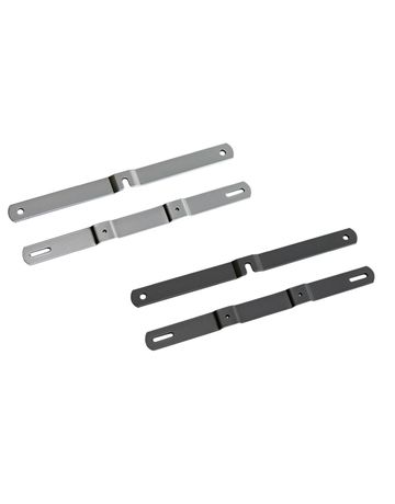 Stabilisator für Rahmenfronten Dispensa Junior Slim, 300 mm, silber