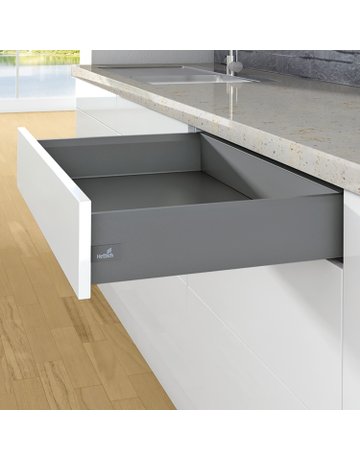 Bild ArciTech Zarge, Zargenhöhe 126 mm x NL 270 mm, anthrazit, links - Hettich-1