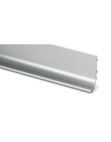 Möbel- Griffleiste, individuell ablängbar, Canis L 9210115, Länge 3.500mm, Aluminium silber eloxiert - Hettich