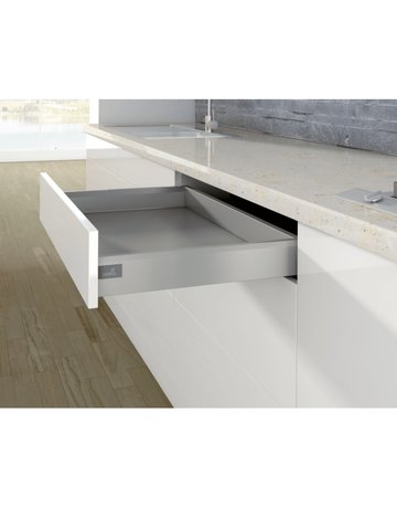 Bild ArciTech Zarge, Zargenhöhe 94 mm x NL 500 mm, silber, rechts - Hettich-1
