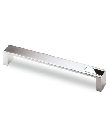 Möbel- Griff, Intra, 9105737, Breite 25x 192mm, Höhe 26mm, matt verchromt - Hettich