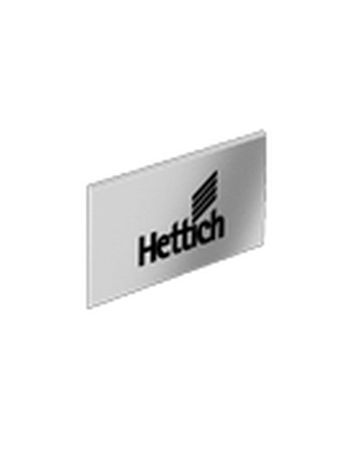 ArciTech Abdeckkappe, Chrom Optik mit Hettich Logo