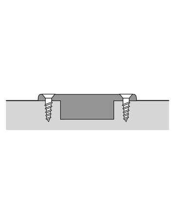 Bild Intermat Winkelscharnier W90 (Intermat 9936 W90), einliegend, Öffnungswinkel 95°, Bohrbild TH 52 x 5,5 mm, zum Anschrauben (-) - Hettich-3