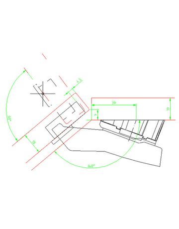 Bild Möbel- Topfscharnier, Sensys 8639i, 9088022, 95°, Zinkdruckguss silber vernickelt - Hettich-1