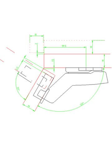 Bild Möbel- Topfscharnier, Sensys 8639i, 9088023, 95°, Zinkdruckguss silber vernickelt - Hettich-1