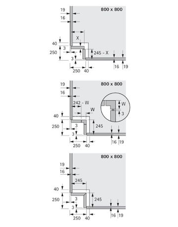 Bild Küchen Unterschrank -Eckschr.drehb., KB800mm Revo 90° Arena Classic 48678,verchromt - Hettich-2