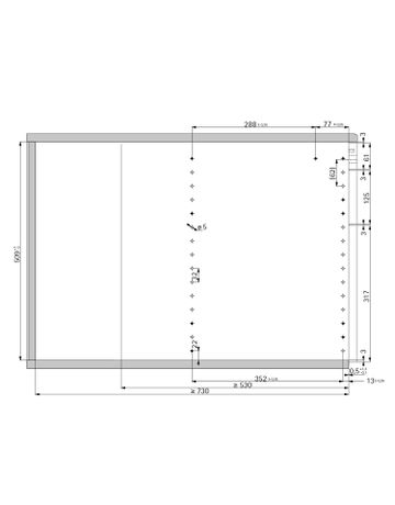 Bild Container-Set mit Teil- und Überauszügen, 392, schwarz - Hettich-3