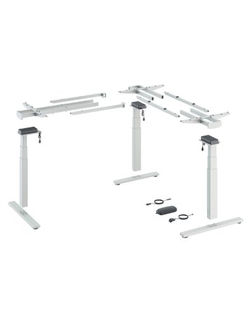 Bild Möbel- Elektro-Tischgestell, 1200+1400x 2.000mm, Hub 660mm, Steelforce Pro 671 SLS, 9311392 - Hettich-0