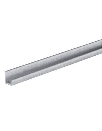 Türabschlussleiste U-förmig, Türdicke 19mm / 18mm, 2500 mm - Hettich