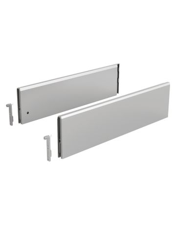 TopSide ArciTech, 650 mm, (218/ 94, 250/126) silber, links und rechts - Hettich