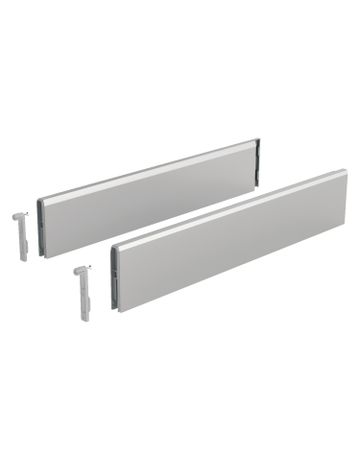 TopSide ArciTech, 650 mm, (186/ 94, 218/126) silber, links und rechts - Hettich