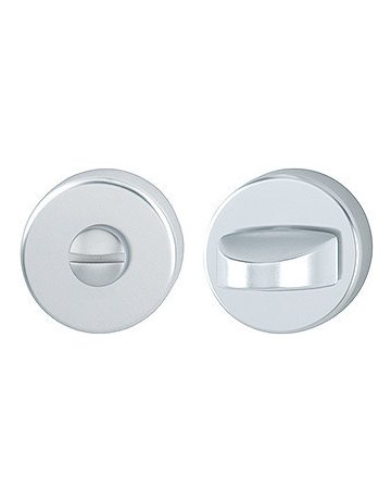 Bild Schlüsselrosettenpaar 42KVS rund,WC/S, 9mm,TS 37-42,F1 - HOPPE-0
