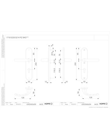 Bild Profil-Wechselstift 10x100 mm mit Gewinderolle M14-1