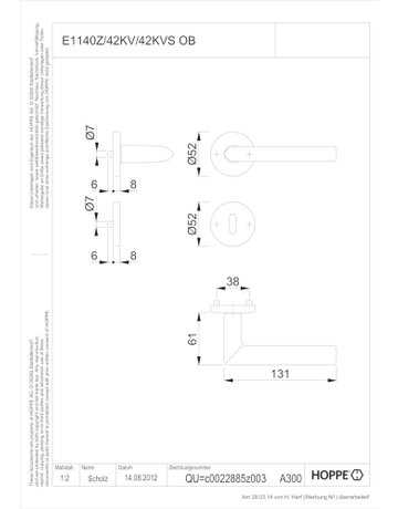 Bild Zi.Rosettengrt.E1140Z/42 V/42KVS BB, F69 - HOPPE-2