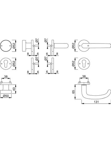 Bild Wechsel -Ros.Grt. E58/42KV/42KVS/1301Z, PZ, F69 Edelstahl-1