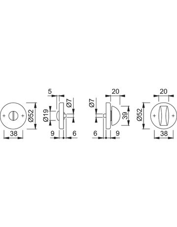 Bild Bad-Rosette 42KV/SK-OL 8mm F1-1