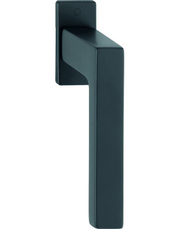 Bild Drehkipp-Fenstergriff, Austin 0769/U959, mit flacher eckiger Rosette, Vierkant 7x 43, schwarz matt - HOPPE-0