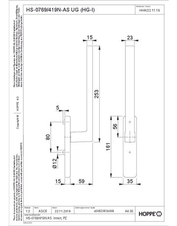 Bild HS-0769/419N-AS - HOPPE-1