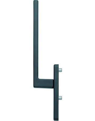 Bild HS-Grt.,PZ,schwarz matt Austin HS-0769/419N-AS außen - HOPPE-0