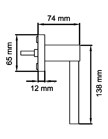 Bild Fenstergriff EF474Q mit 4-fach Rasterung Edelstahl matt - Karcher Design-1