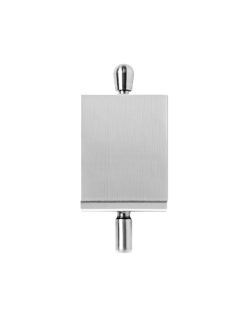 Bild Feststellriegel EGF 100 für Bodenmontage (Glastürstärke 8-10mm) Edelstahl matt - Karcher Design-0