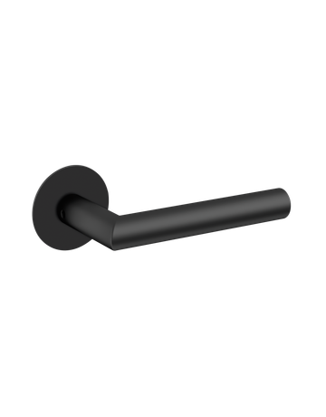 Bild Drücker-Rosettengarnitur Rhodos EPL28 OS Kosmos schwarz TS 38-47mm PlanDesign - Plan Design-2