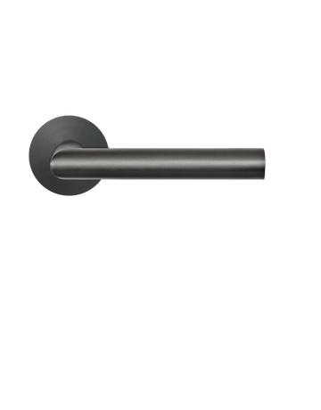 Bild Drücker-Rosettengarnitur Rhodos EPL28 OS Titan grau TS 38-47mm PlanDesign - Plan Design-0