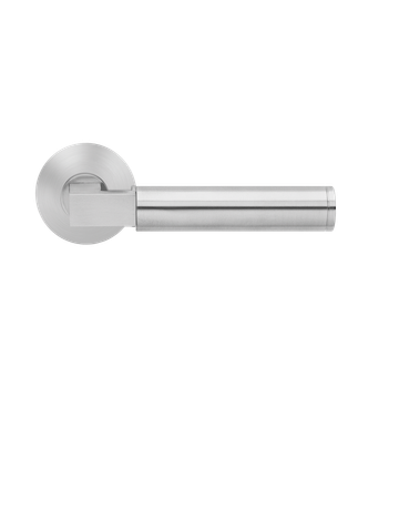 Bild Drücker-Rosettengarnitur Tasmania EPL31 OS ohne Schlüsselrosette Edelstahl matt PlanDesign - Plan Design-0