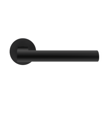 Bild Drücker-Rosettengarnitur Madeira EPL45 OS Kosmos schwarz TS 38-47mm PlanDesign - Plan Design-0