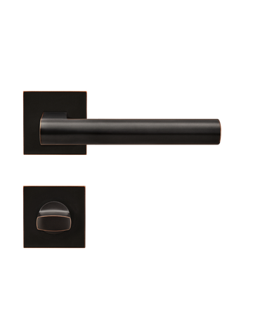 Bild Drücker-Rosettengarnitur Madeira EPL45Q BAD Antik Bronze Optik TS 38-47mm PlanDesign - Plan Design-2